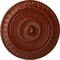 Ekena Millwork Christopher Ceiling Medallion, Hand-Painted Firebrick, 26 5/8"OD x 2 1/4"P CM26CSFIF - alternate 1